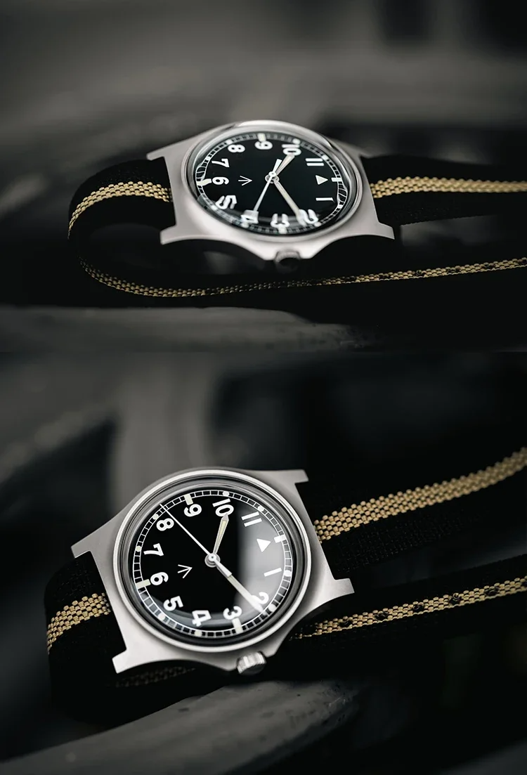 EU Pre-Owned Rdunae RA01 G10 Retro Military Field Quartz Watch