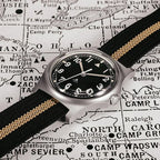 EU Pre-Owned Rdunae RA01 G10 Retro Military Field Quartz Watch