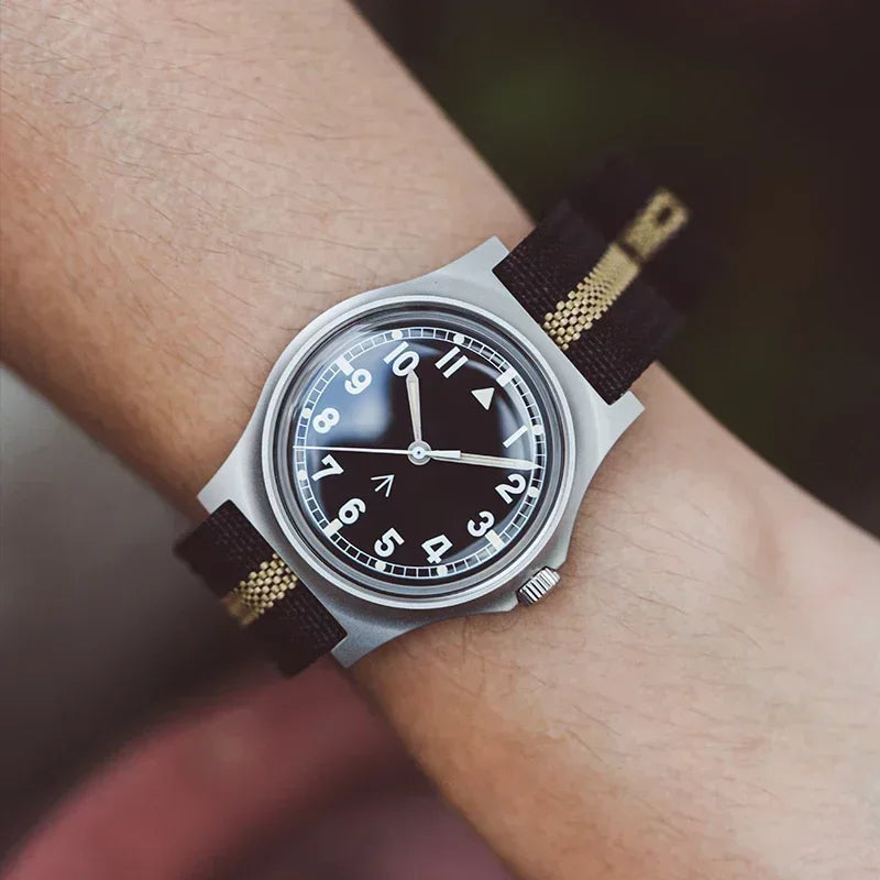 EU Pre-Owned Rdunae RA01 G10 Retro Military Field Quartz Watch