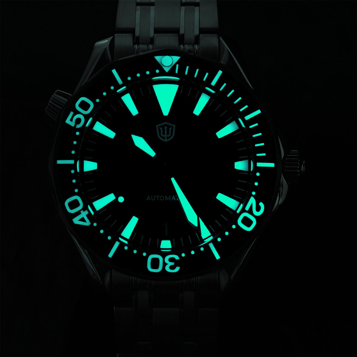 US Pre-Owned Watchdives WD007ST 39mm NTTD Dive Watch