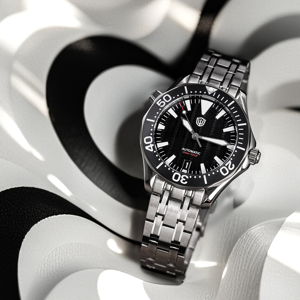 US Pre-Owned Watchdives WD007ST 39mm NTTD Dive Watch