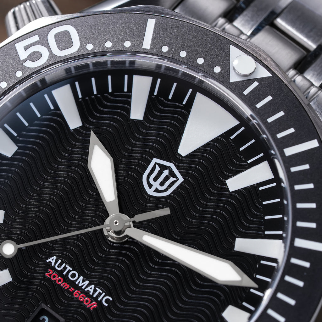 US Pre-Owned Watchdives WD007ST 39mm NTTD Dive Watch