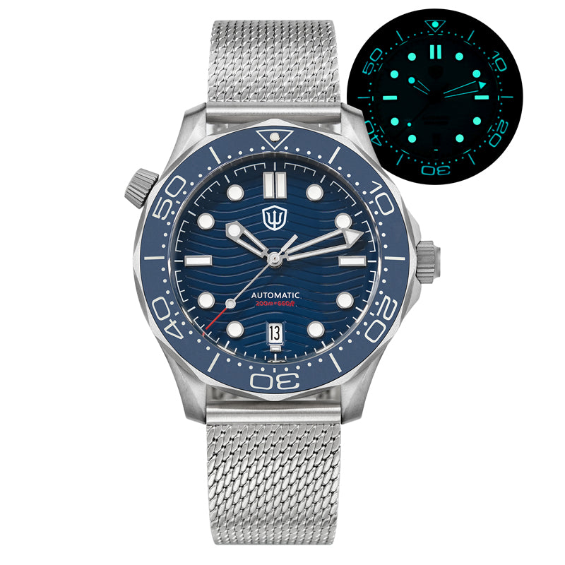 EU Pre-Owned Watchdives WD007 42mm Titanium NTTD Dive Watch
