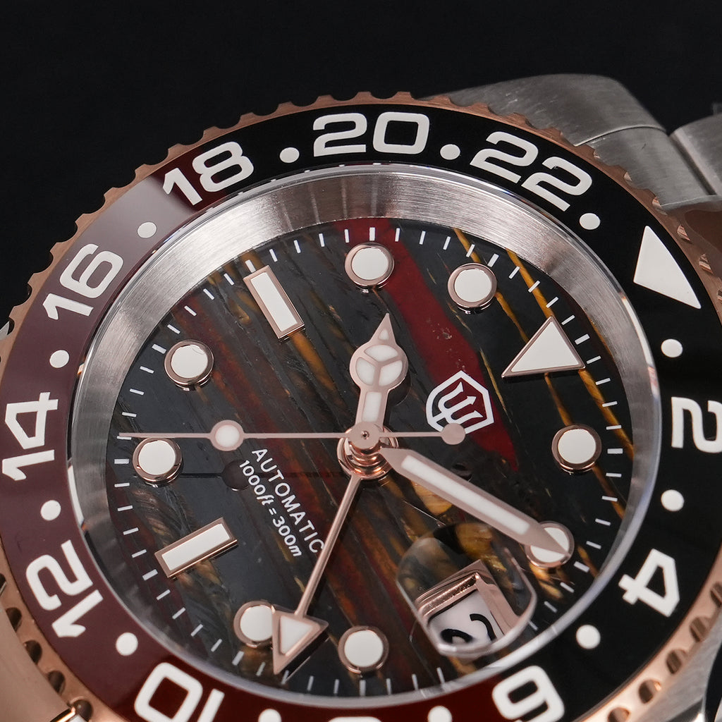 EU Pre-Owned Watchdives WD16760 NH34 Sub GMT Watch V2