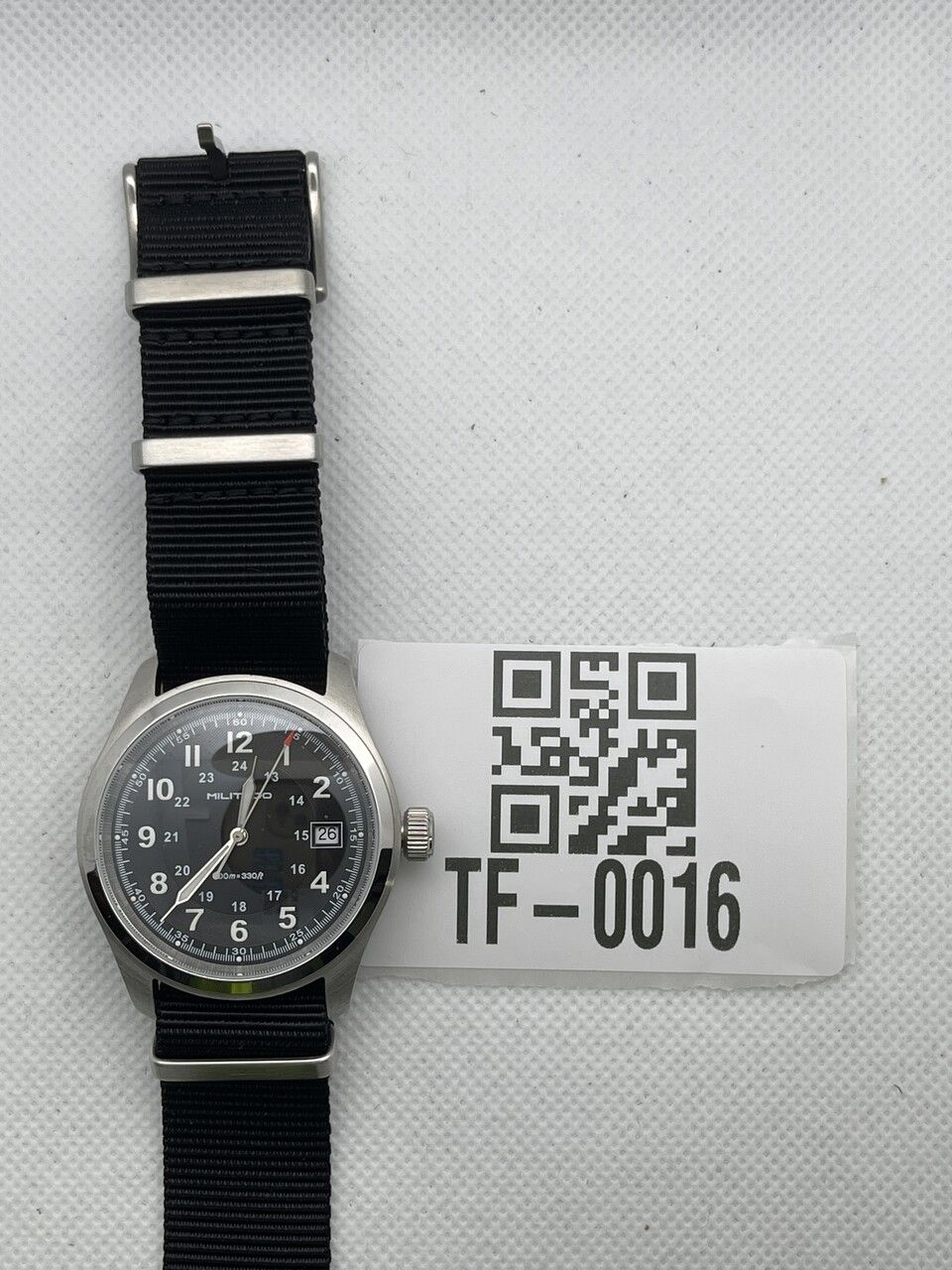 US Pre-Owned Militado ML08 38mm Field Watch – VH31 / Ronda 515