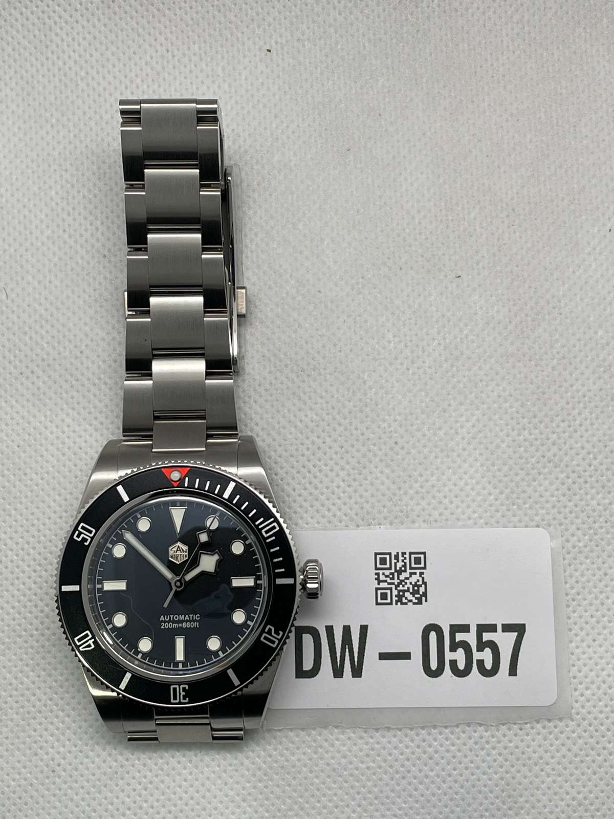 US Pre-Owned San Martin 40mm BB58 NH35 Automatic Watch SN008G-D