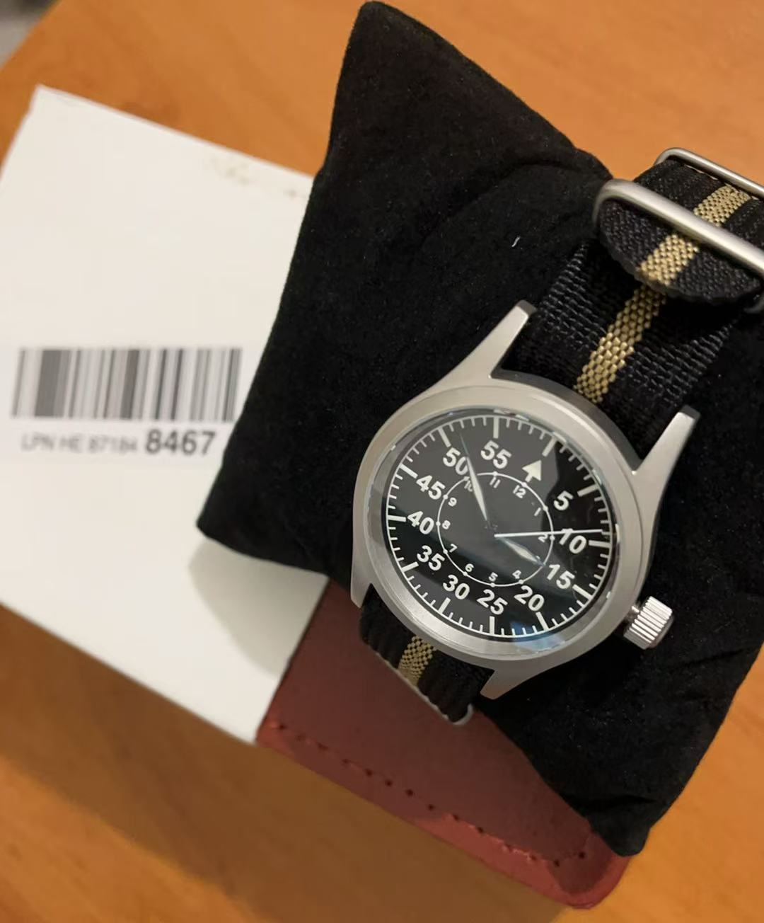 EU Pre-Owned Militado Sapphire Crystal 38mm Field Watch ML05
