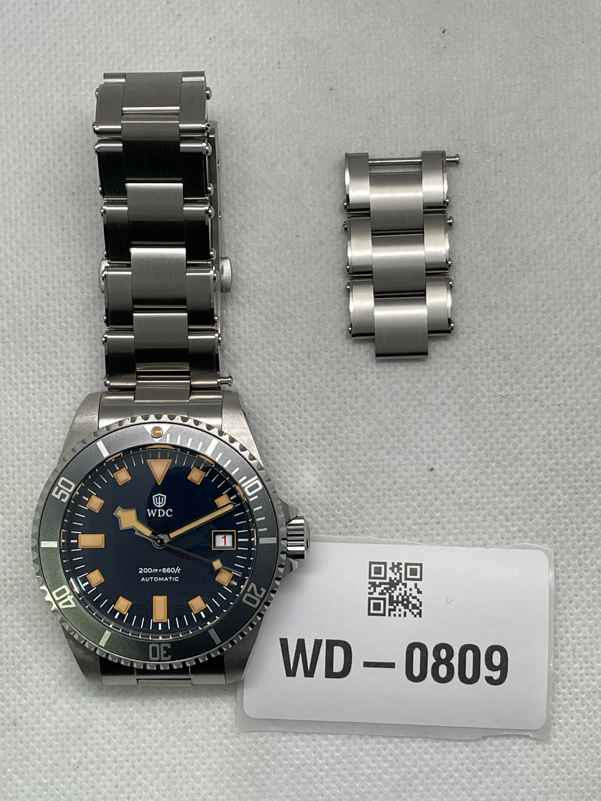 US Pre-Owned Watchdives WD5513M 9015/90S5 Vintage Sub Watch