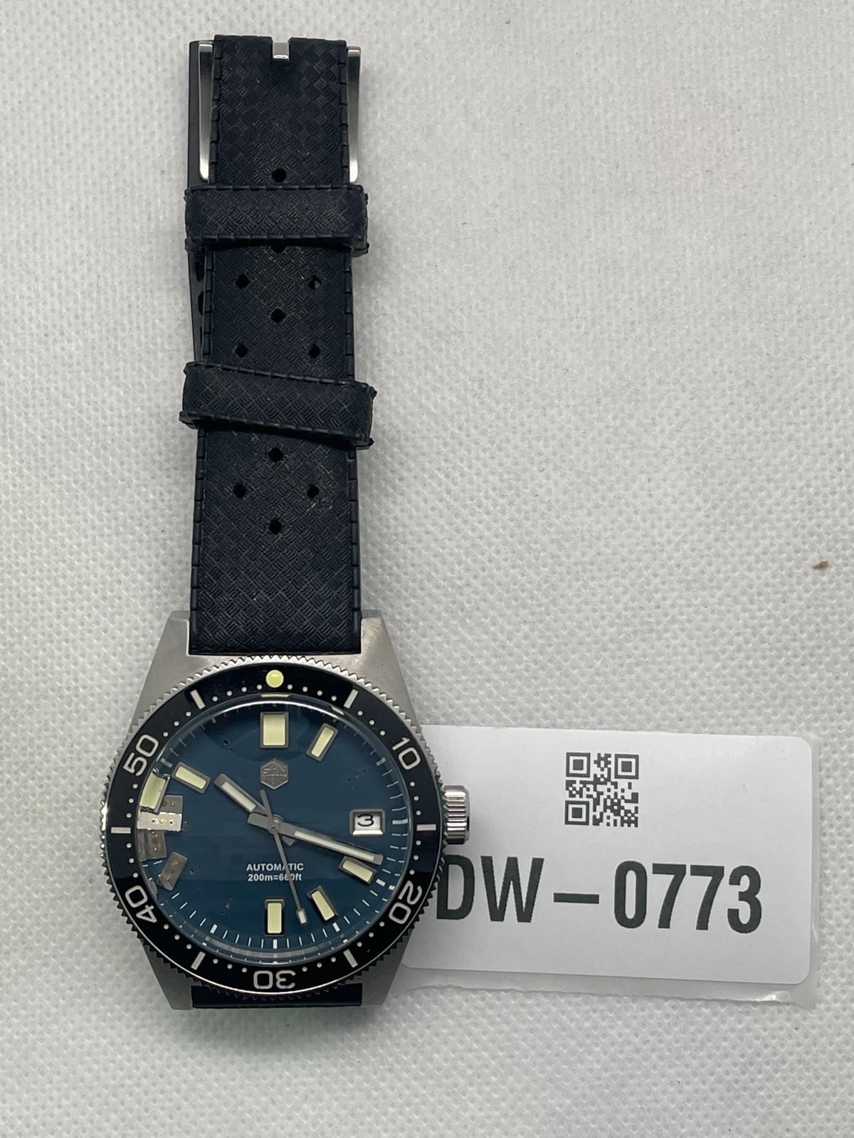 US Pre-Owned  San Martin 39mm 62mas Dive Watch SN007GB