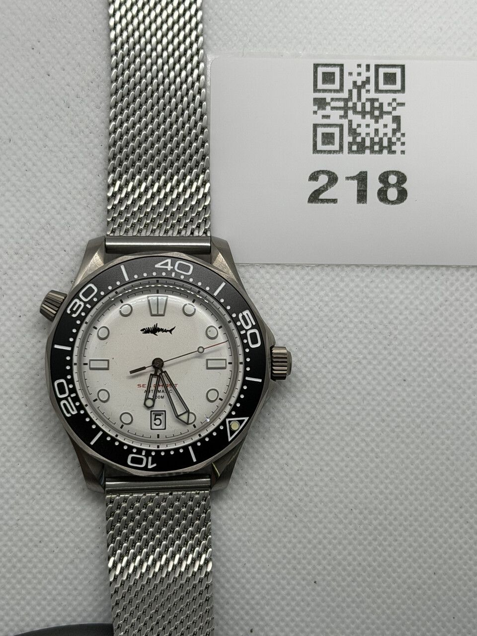 US Pre-Owned V2 Heimdallr Titanium 007 Edition NTTD Dive Watch