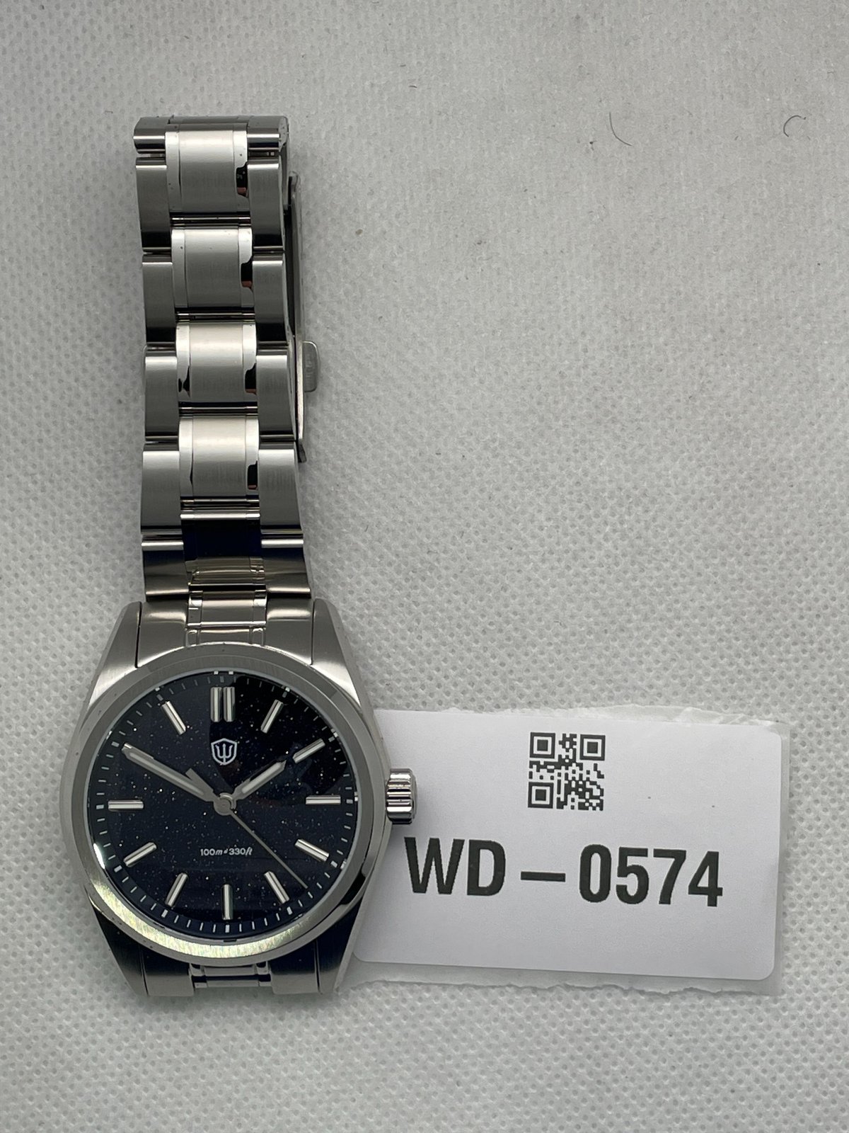 US Pre-Owned Watchdives WD0003B Natural Stone Watch