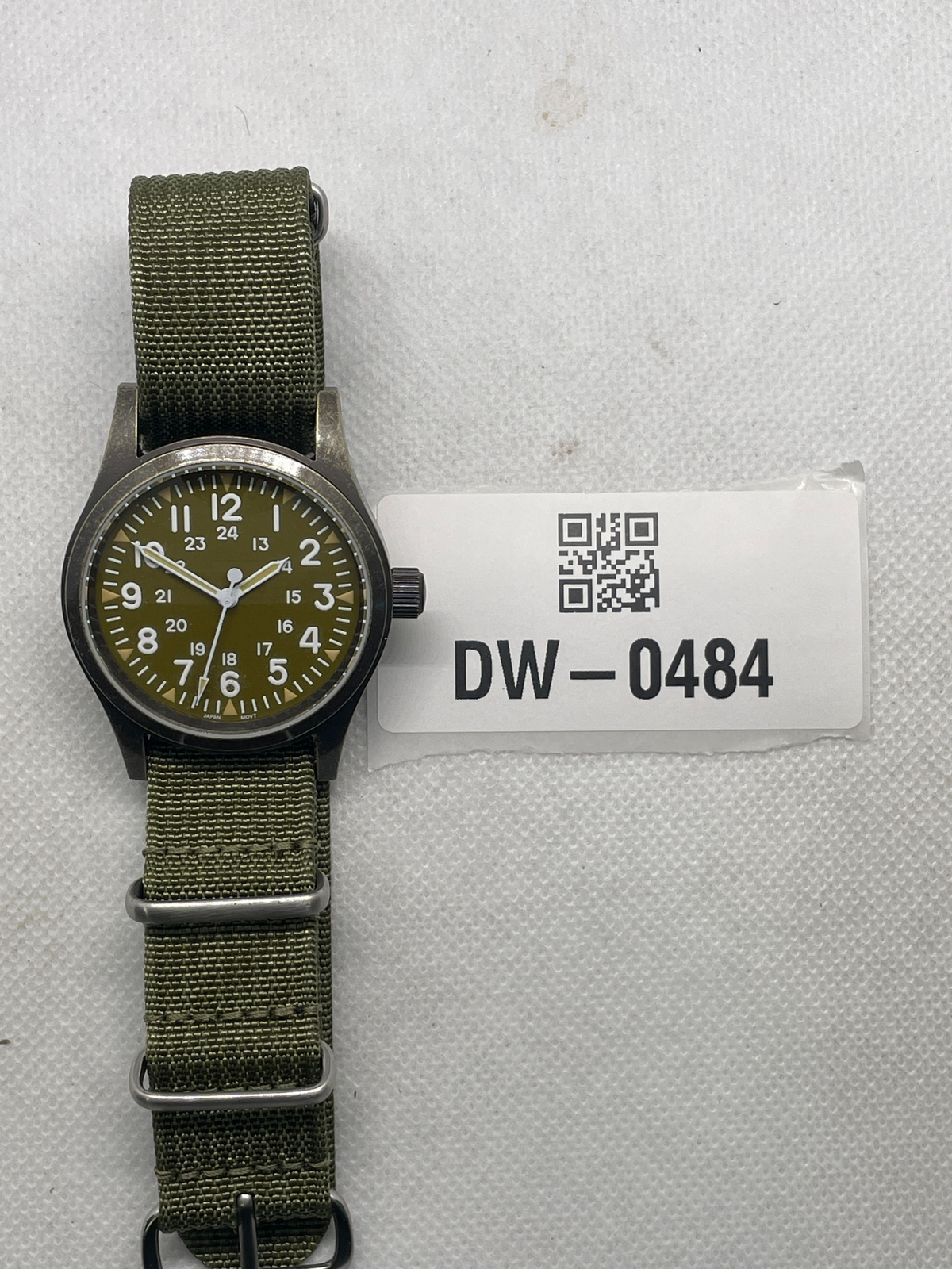 US Pre-Owned Militado Sapphire Crystal 38mm Field Watch ML05