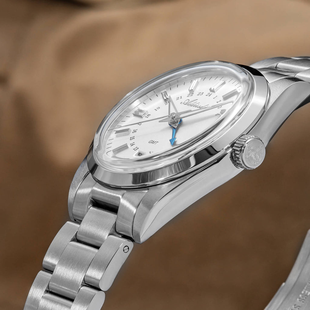 EU Pre-Owned Addiesdive Elegance Collection GMT Quartz Watch AD2065