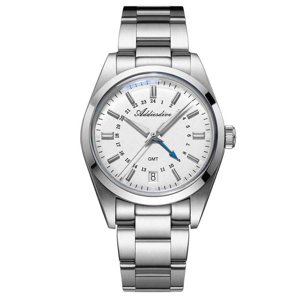 EU Pre-Owned Addiesdive Elegance Collection GMT Quartz Watch AD2065