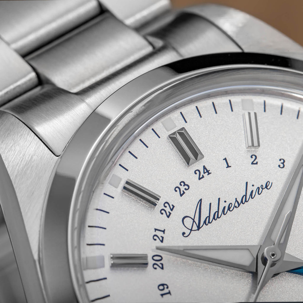 EU Pre-Owned Addiesdive Elegance Collection GMT Quartz Watch AD2065