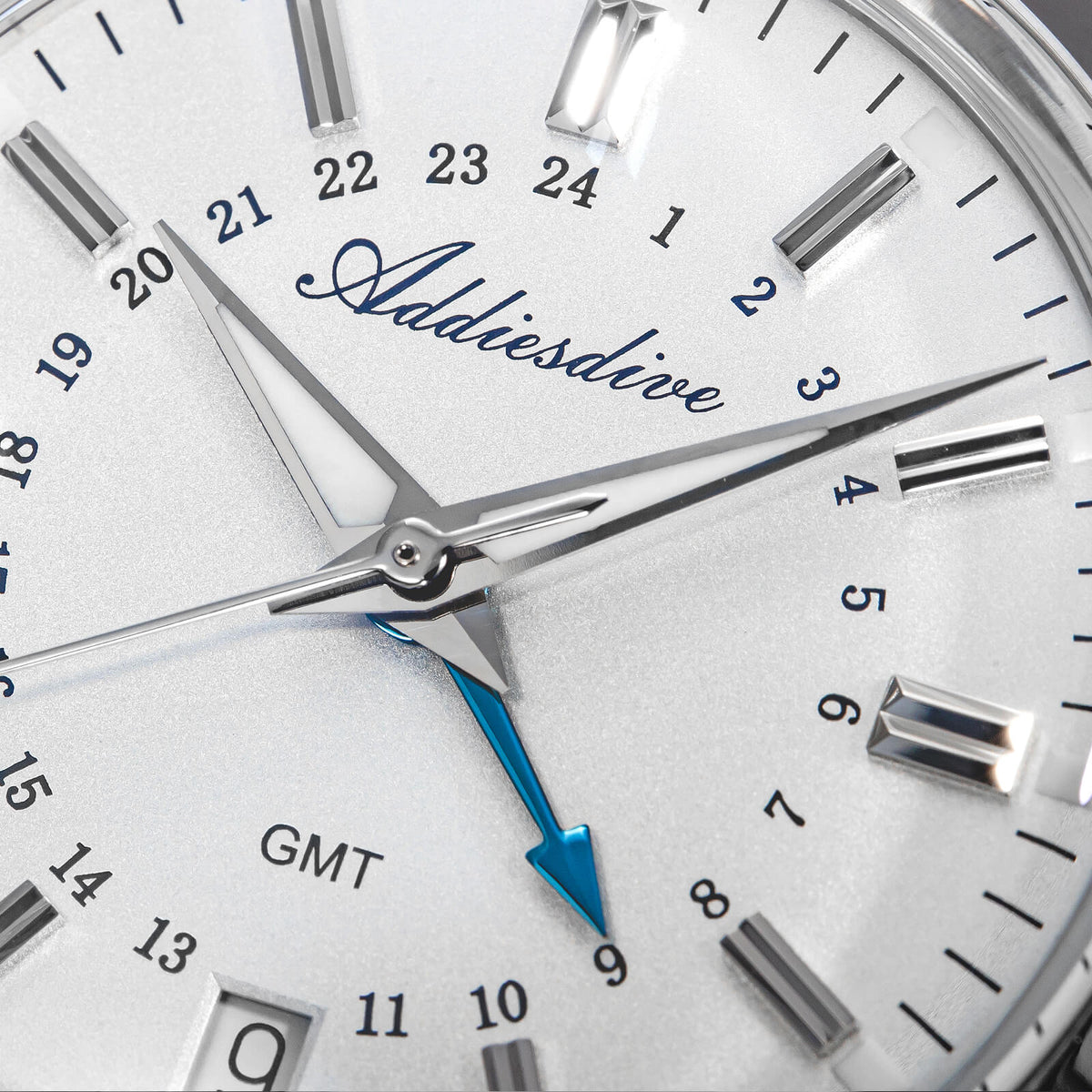 EU Pre-Owned Addiesdive Elegance Collection GMT Quartz Watch AD2065