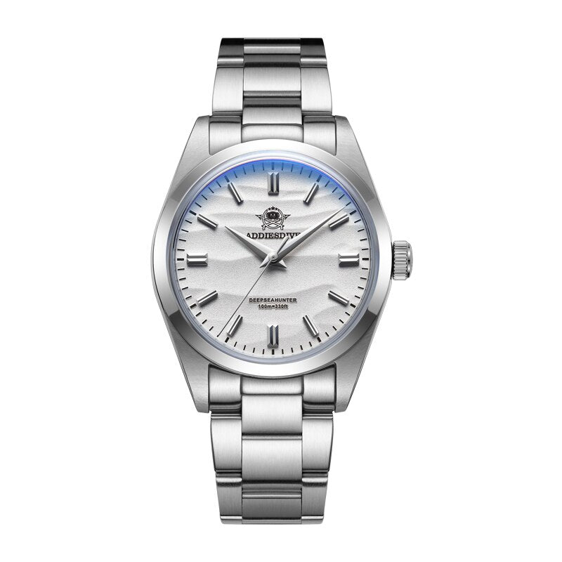 US Pre-Owned Addiesdive 36mm Sand Dial Quartz Watch AD2030