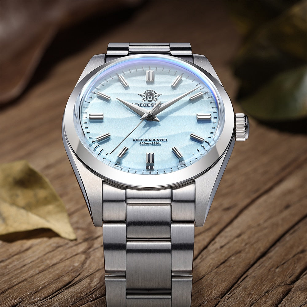 US Pre-Owned Addiesdive 36mm Sand Dial Quartz Watch AD2030