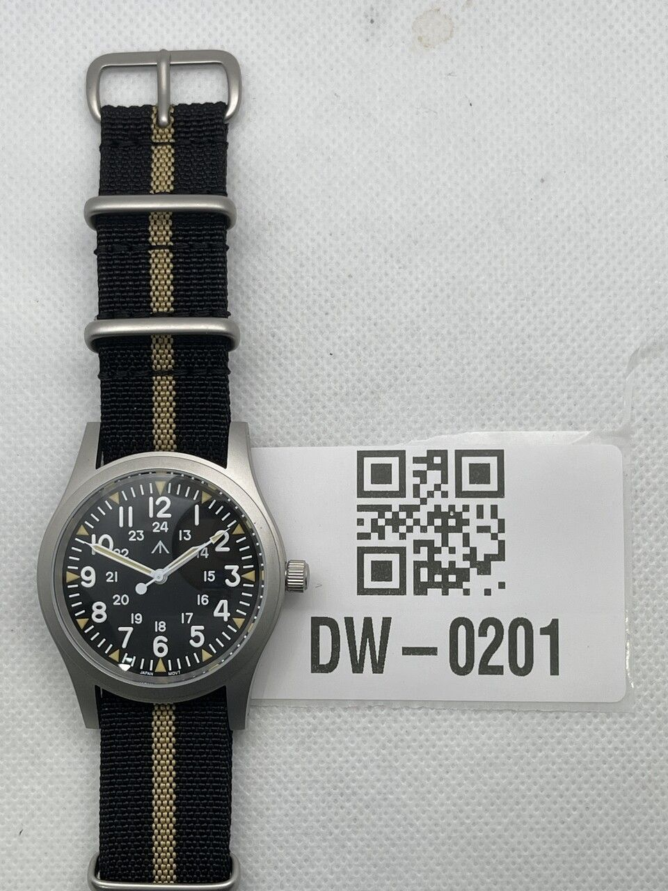 US Pre-Owned Militado Sapphire Crystal 38mm Field Watch ML05