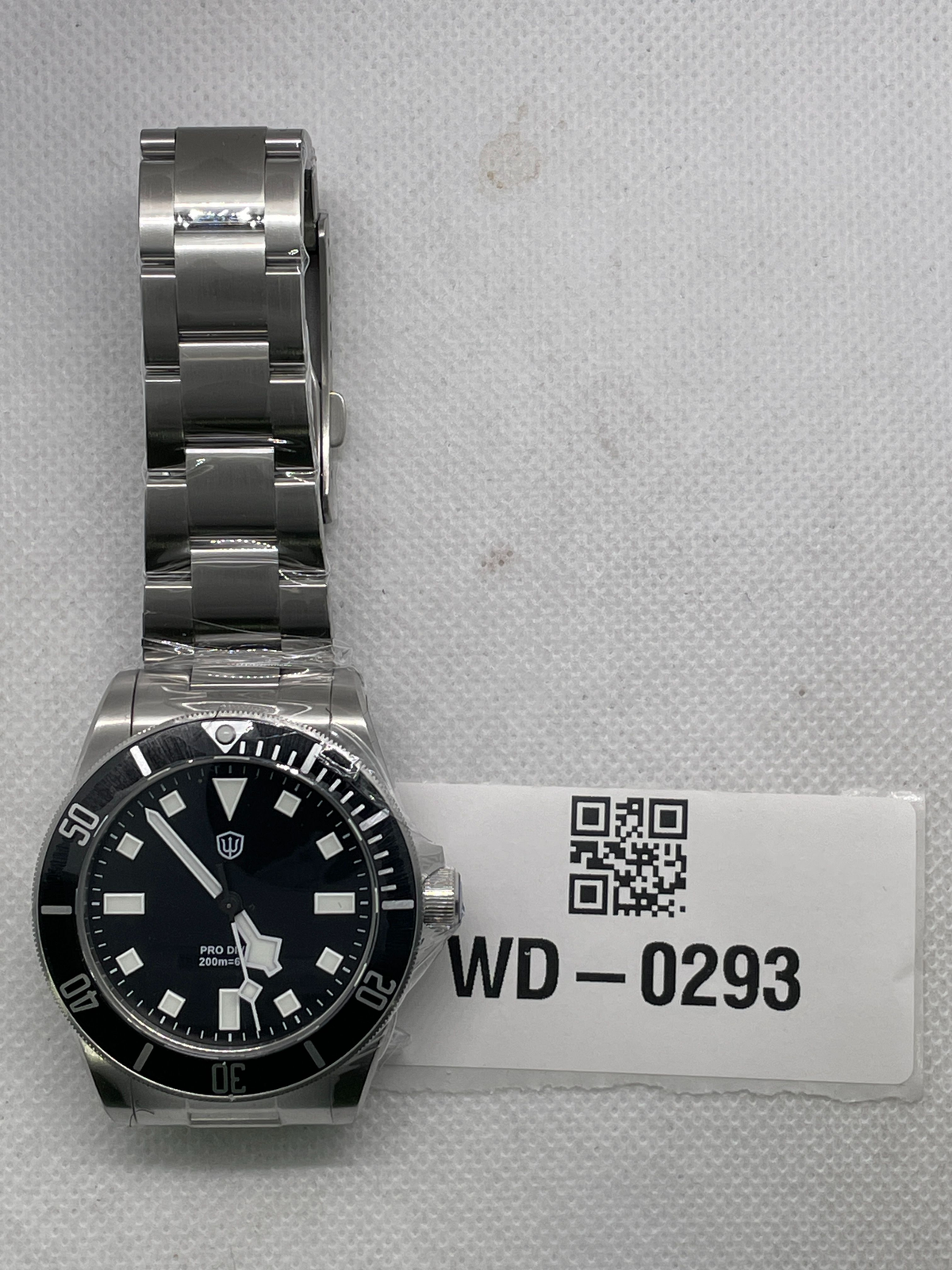 US Pre-Owned Watchdives WD1969 PRO 38mm VH31 Dive Watch