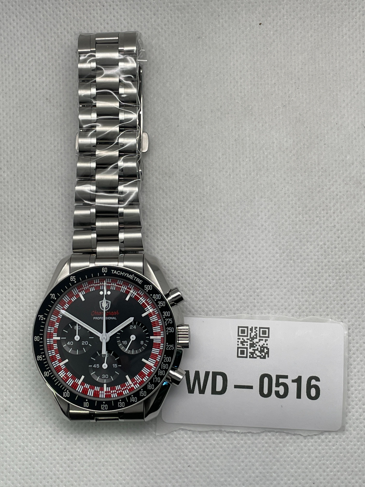 US Pre-Owned Watchdives WD1863 39mm VK63 Chronograph Watch
