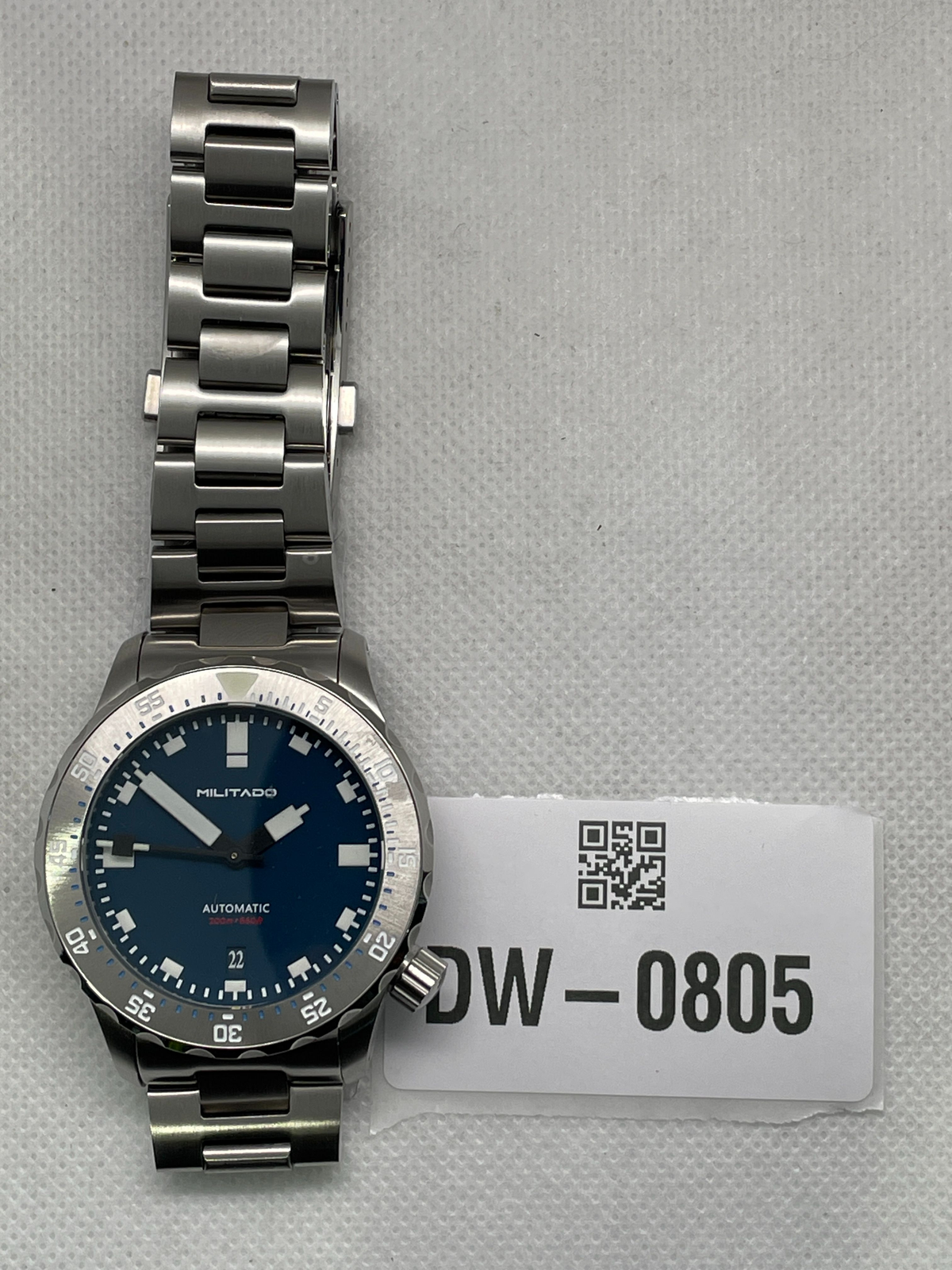 US Pre-Owned Militado 39mm PT5000 Automatic Mech Watch ML20