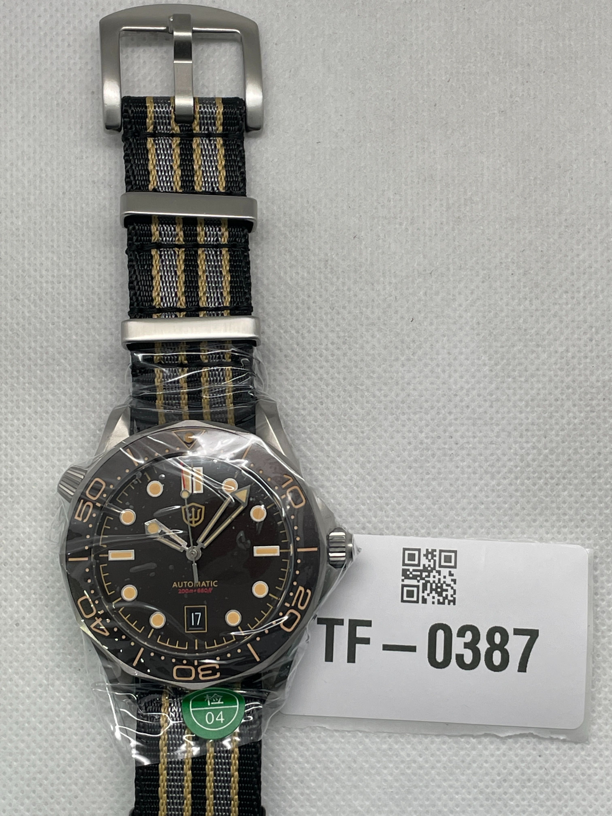 US Pre-Owned Watchdives WD007 V4 42mm Titanium Automatic NTTD Dive Watch