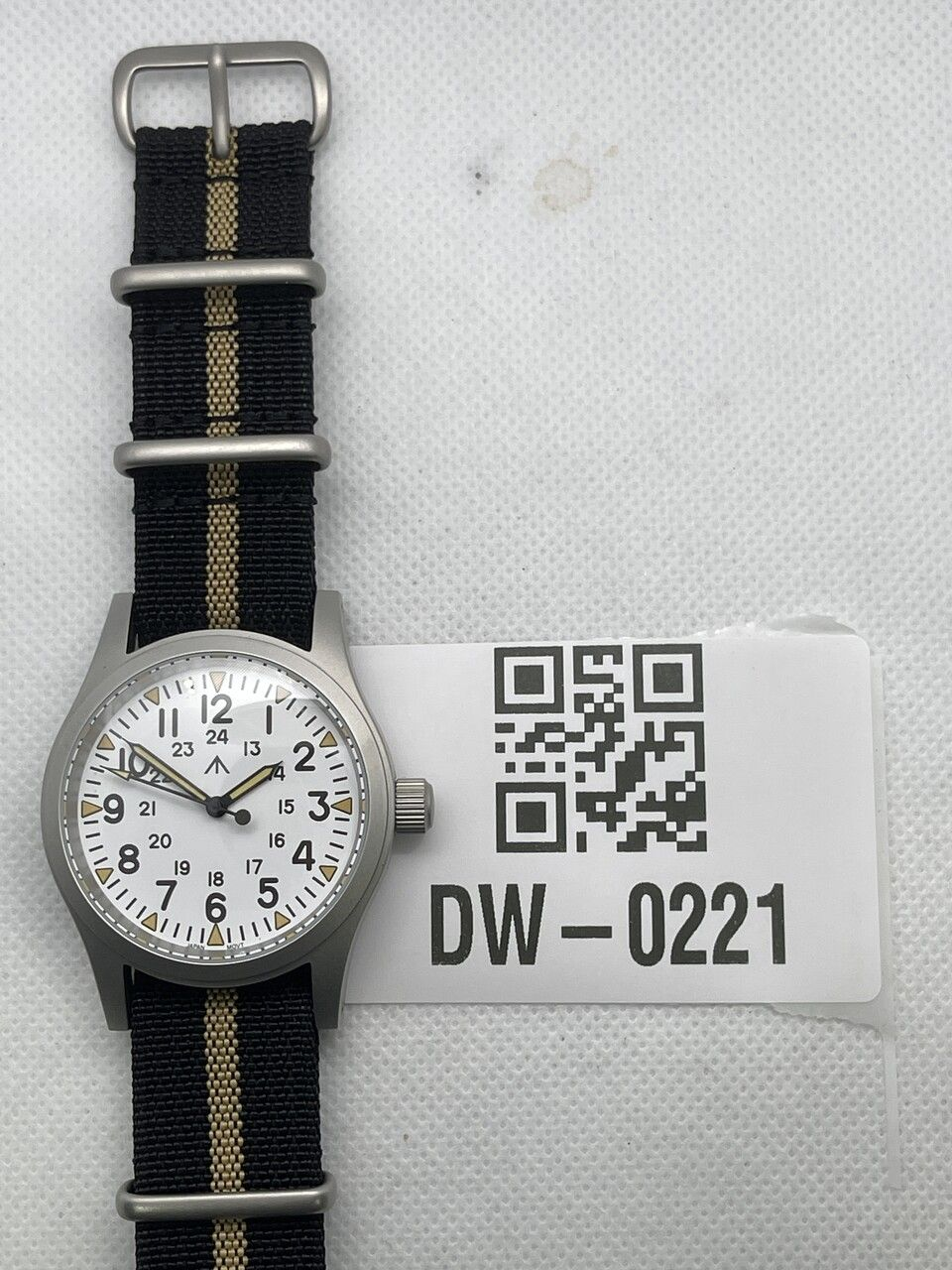 US Pre-Owned Militado Sapphire Crystal 38mm Field Watch ML05