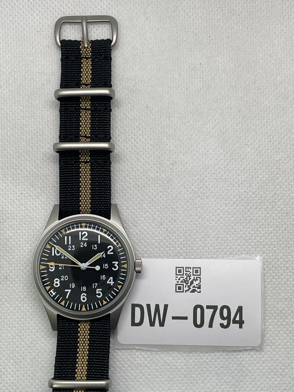 US Pre-Owned Militado VH31 36mm Field Watch ML07