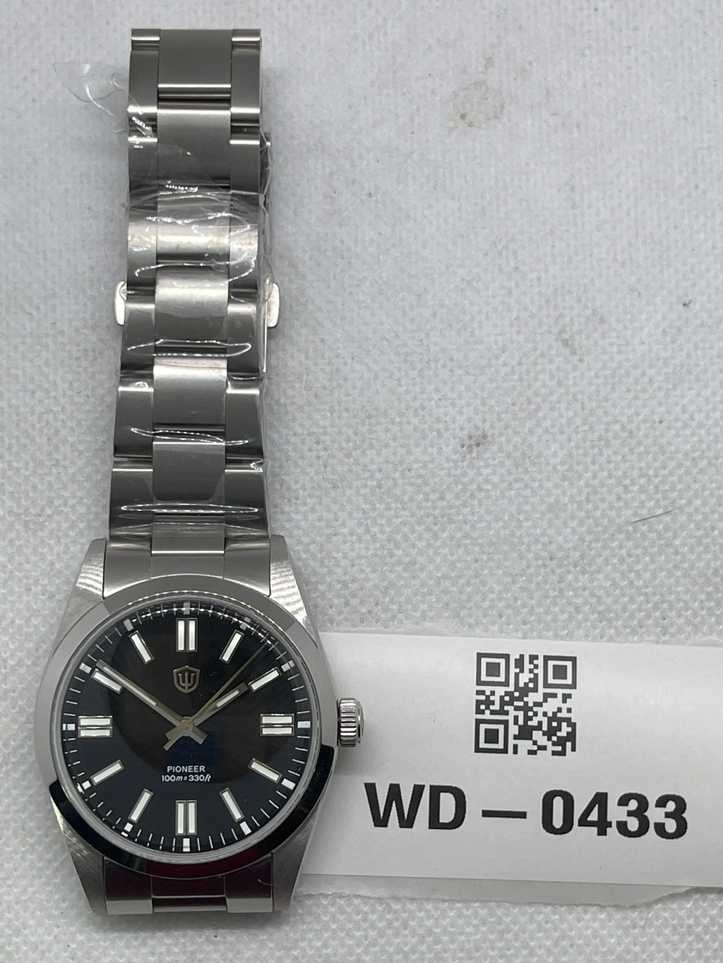 EU Pre-Owned Watchdives WD1016B 37mm Pioneer VH31 Men Watch