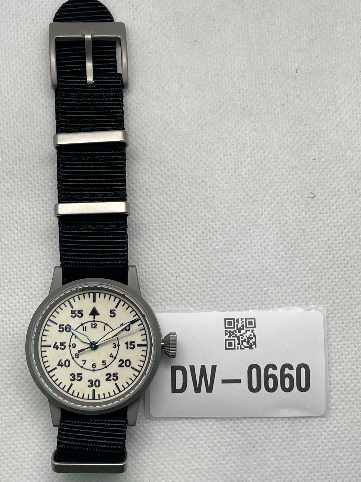 US Pre-Owned Militado 37mm VH31 Pilot Field Watch ML10