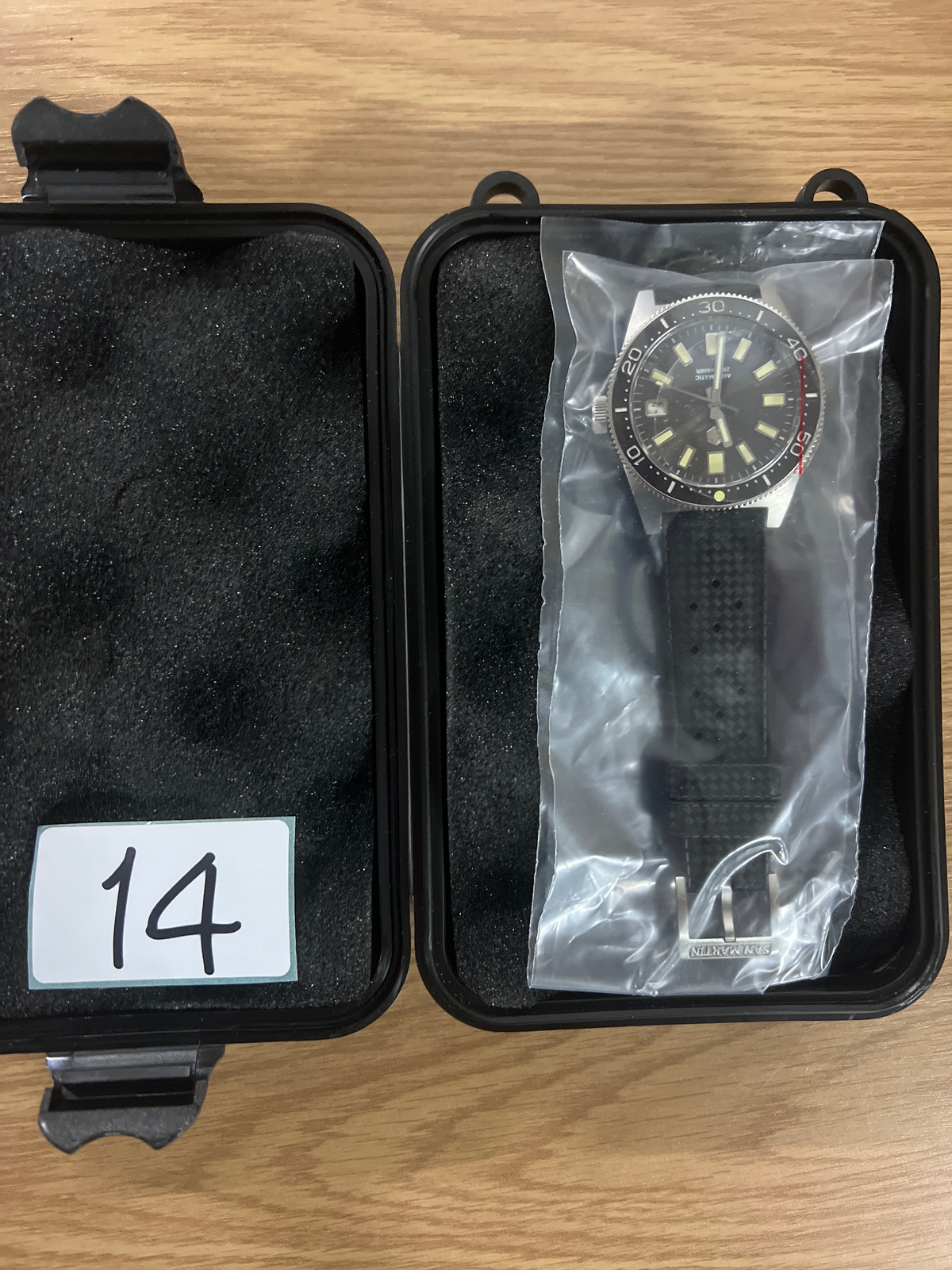 EU Pre-Owned San Martin 39mm 62mas Dive Watch SN007GB