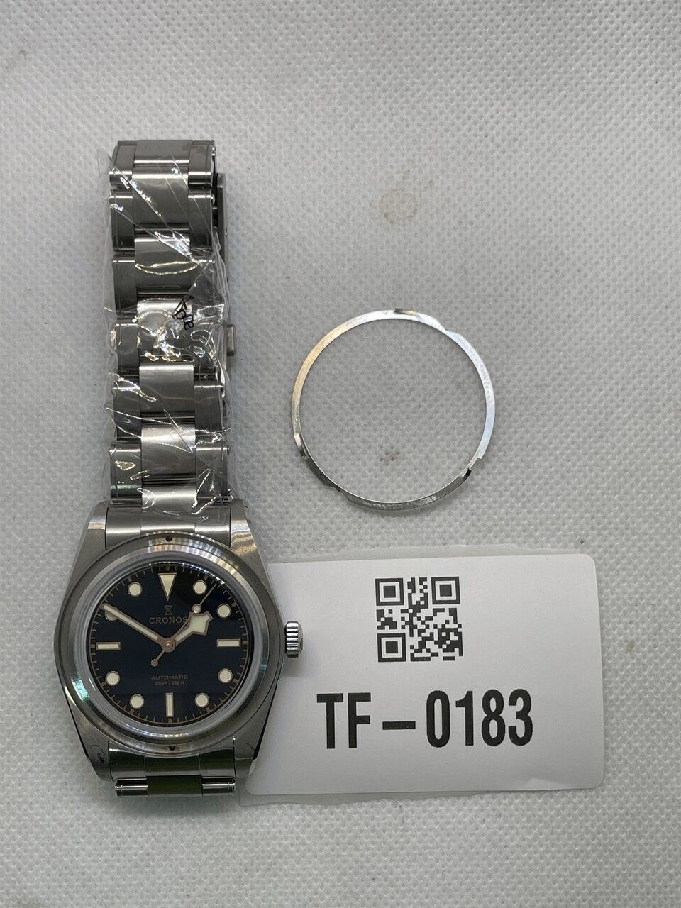 US Pre-Owned Cronos 37mm PT5000 Vintage Diver Watch L6033