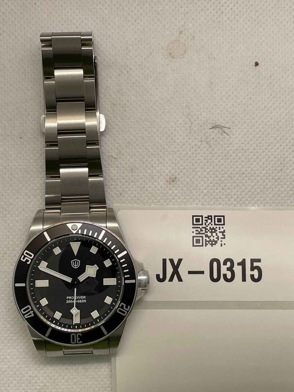 US Pre-Owned Watchdives WD1969 PRO 38mm VH31 Dive Watch