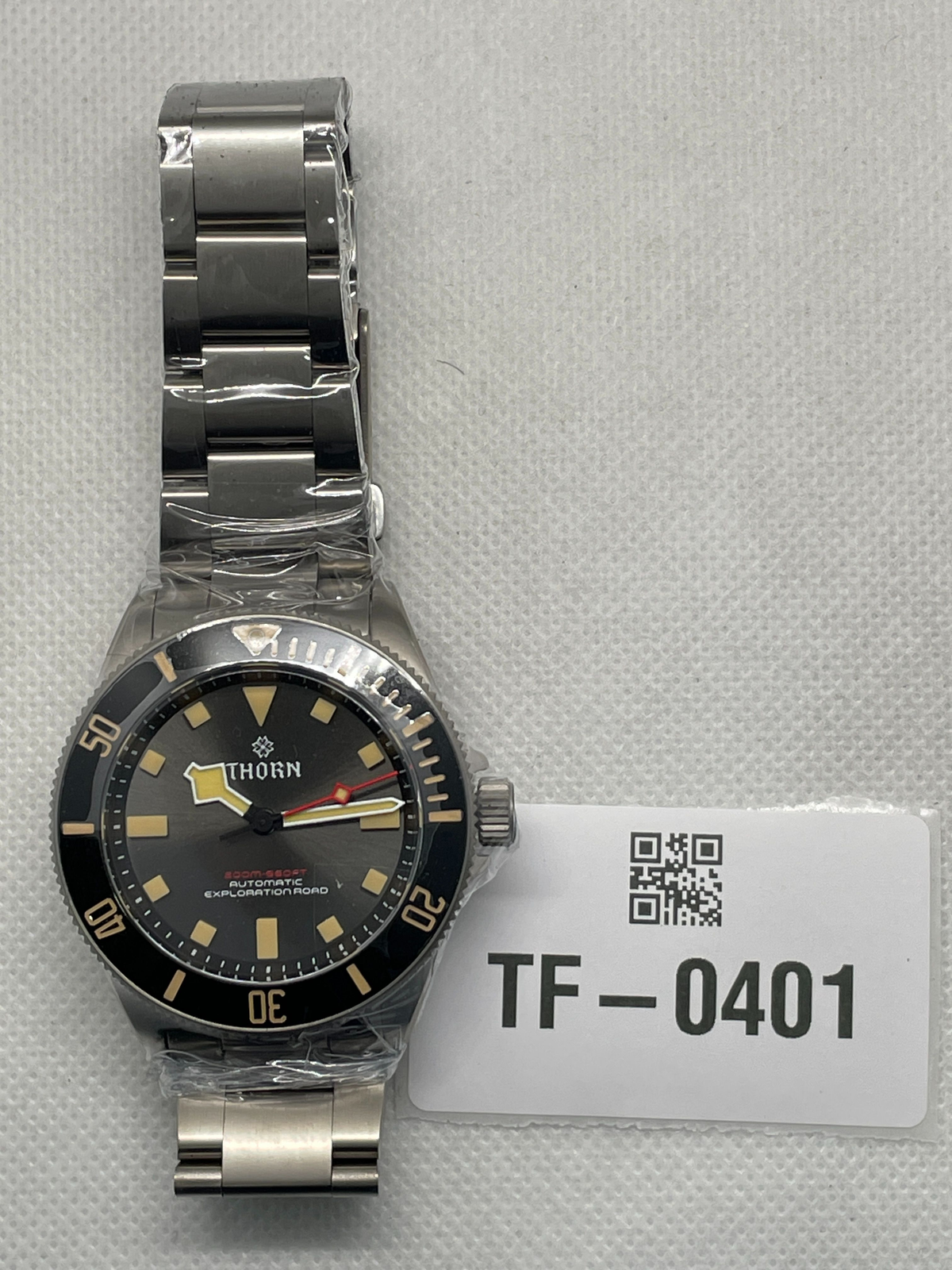 US Pre-Owned  Thorn PT5000 Automatic 39mm Titanium Watch SHY036