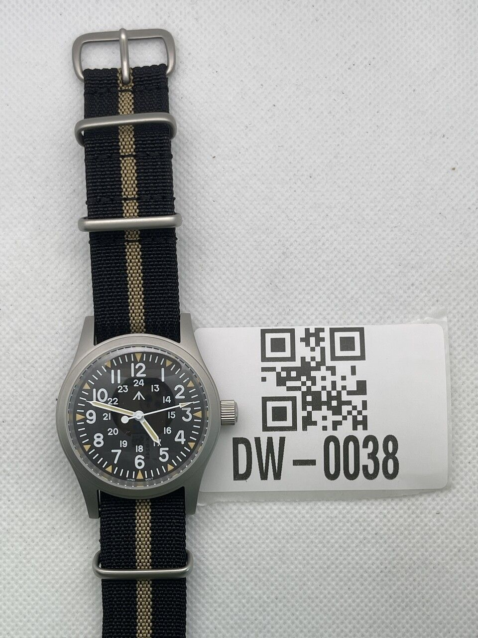 US Pre-Owned Militado Sapphire Crystal 38mm Field Watch ML05