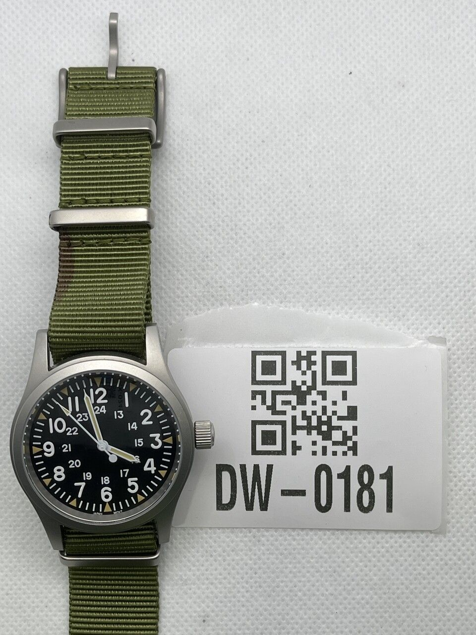 US Pre-Owned Militado Sapphire Crystal 38mm Field Watch ML05