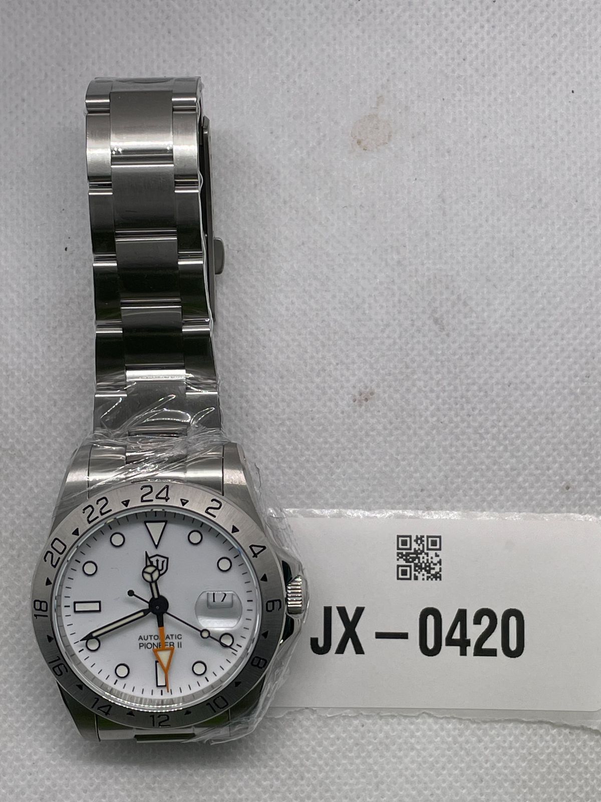 US Pre-Owned Watchdives WD16570B V2 37mm Automatic GMT Watch