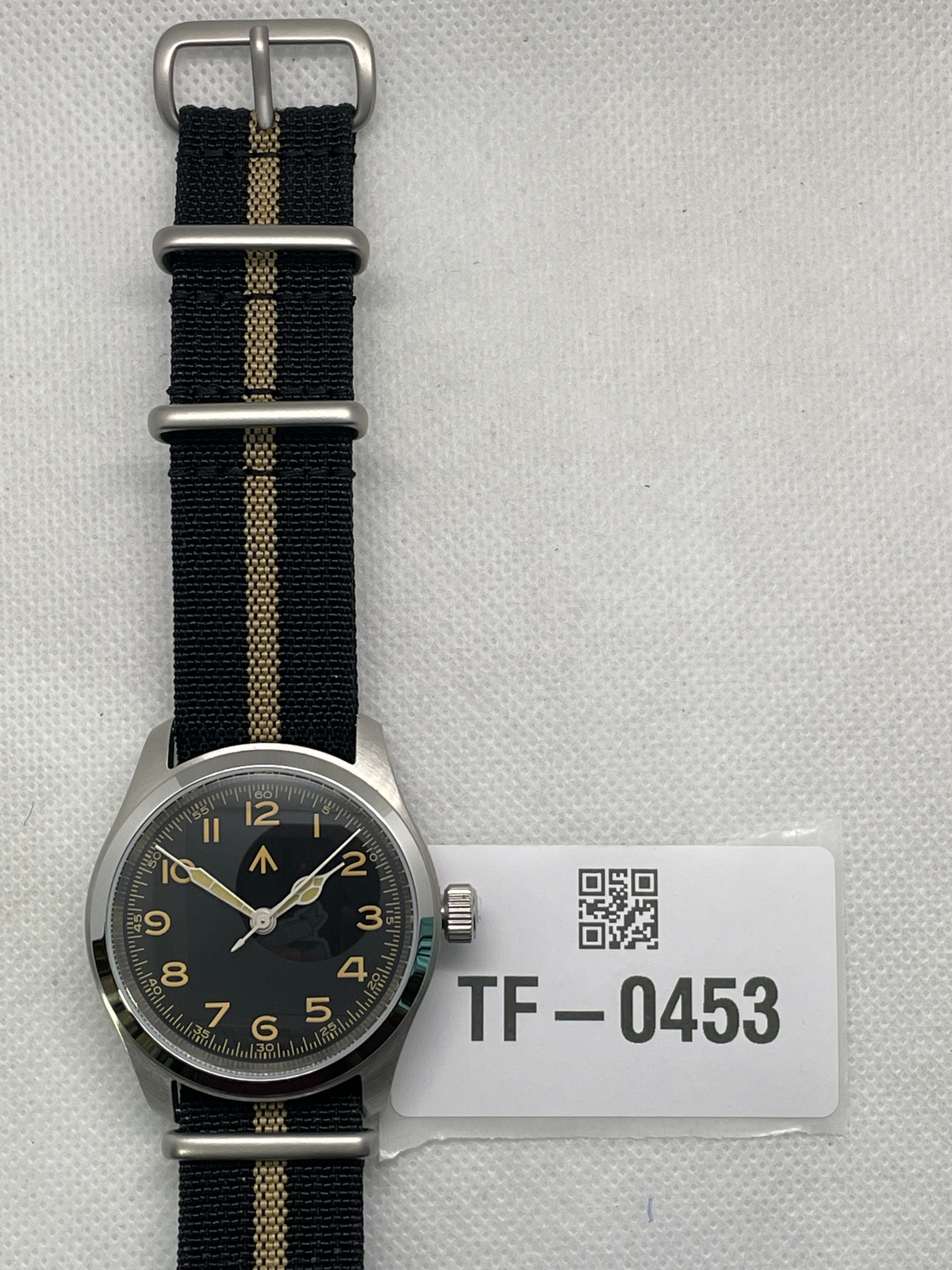 US Pre-Owned Militado ML08 38mm Field Watch – VH31 / Ronda 515
