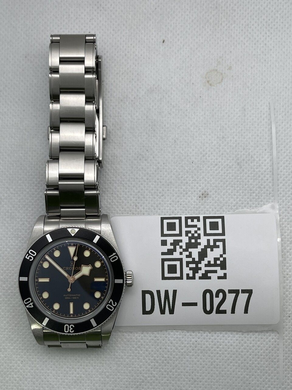 US Pre-Owned Cronos 37mm PT5000 Vintage Diver Watch L6033