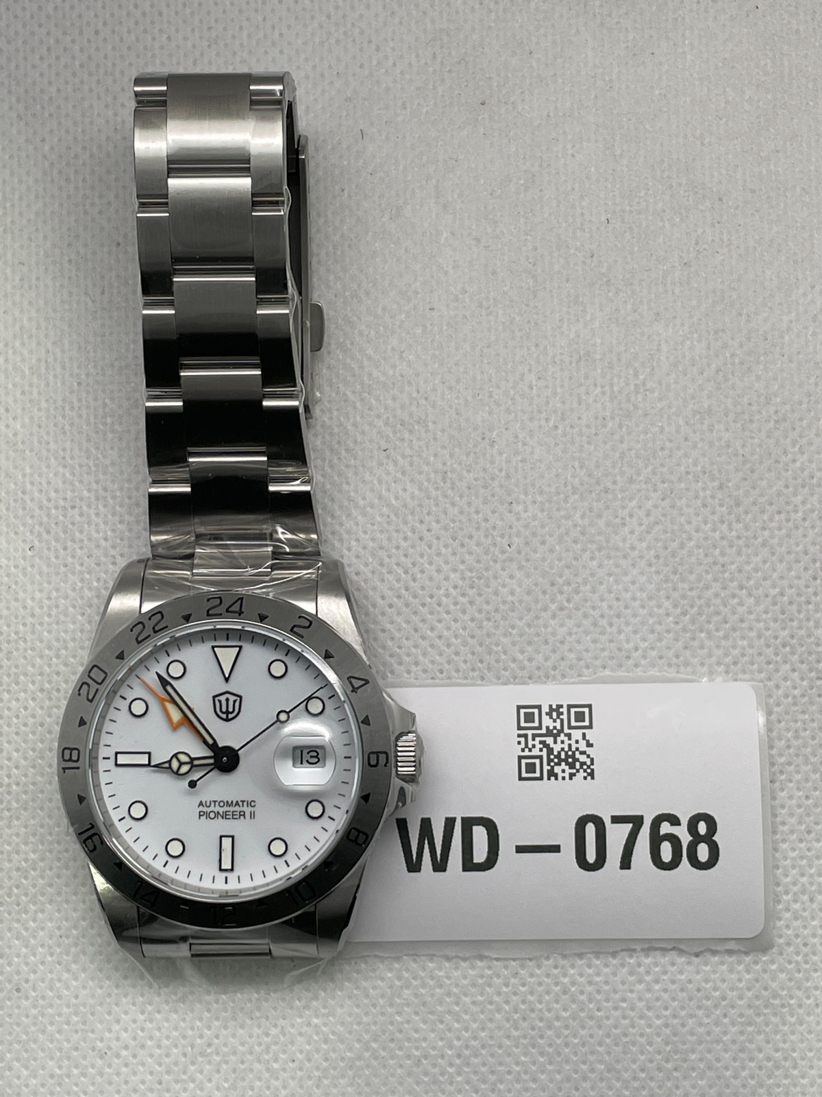 US Pre-Owned Watchdives WD16570B V2 37mm Automatic GMT Watch