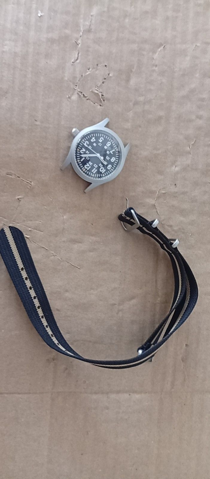 EU Pre-Owned Militado Sapphire Crystal 38mm Field Watch ML05