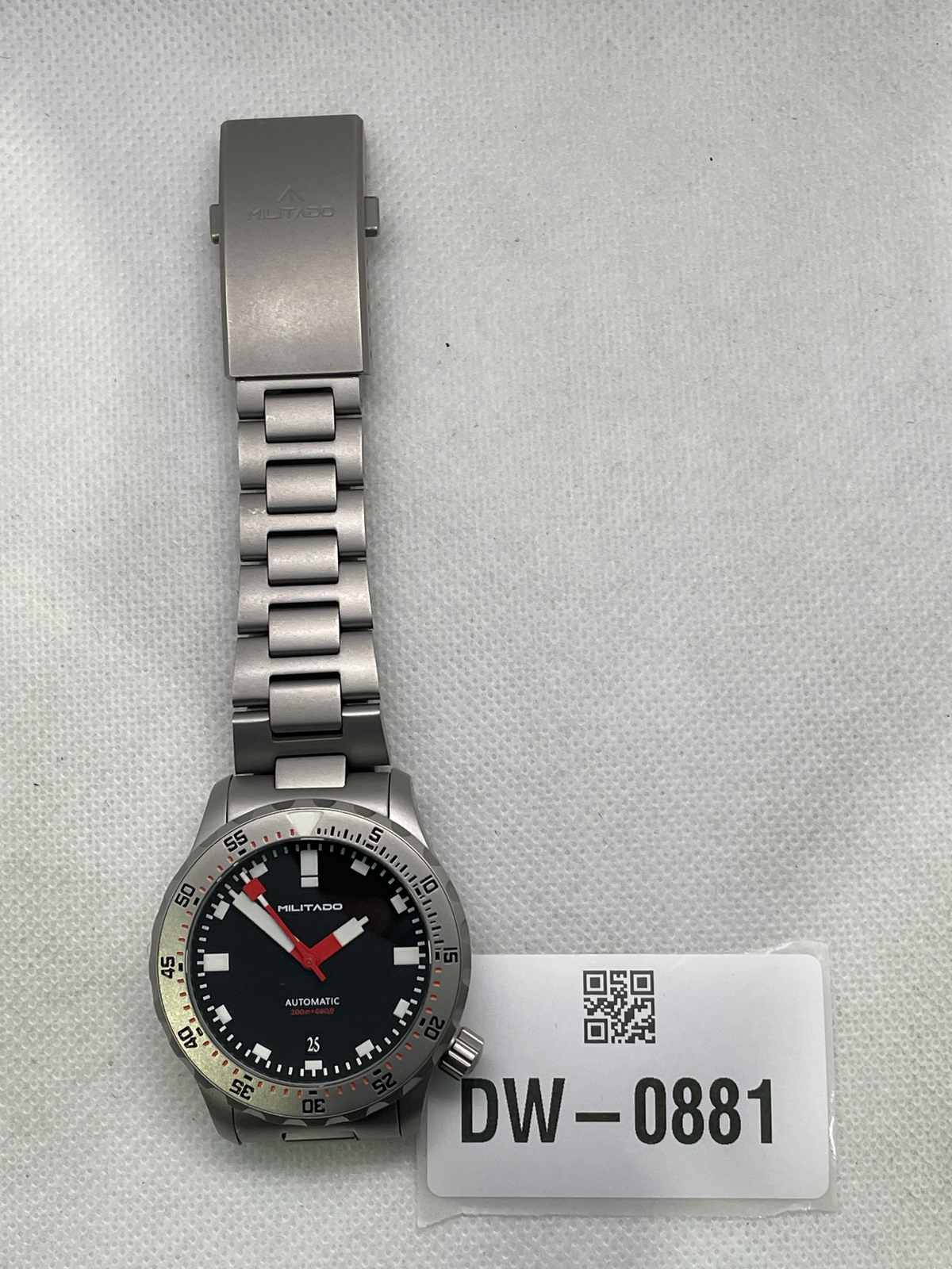 US Pre-Owned Militado 39mm PT5000 Automatic Mech Watch ML20