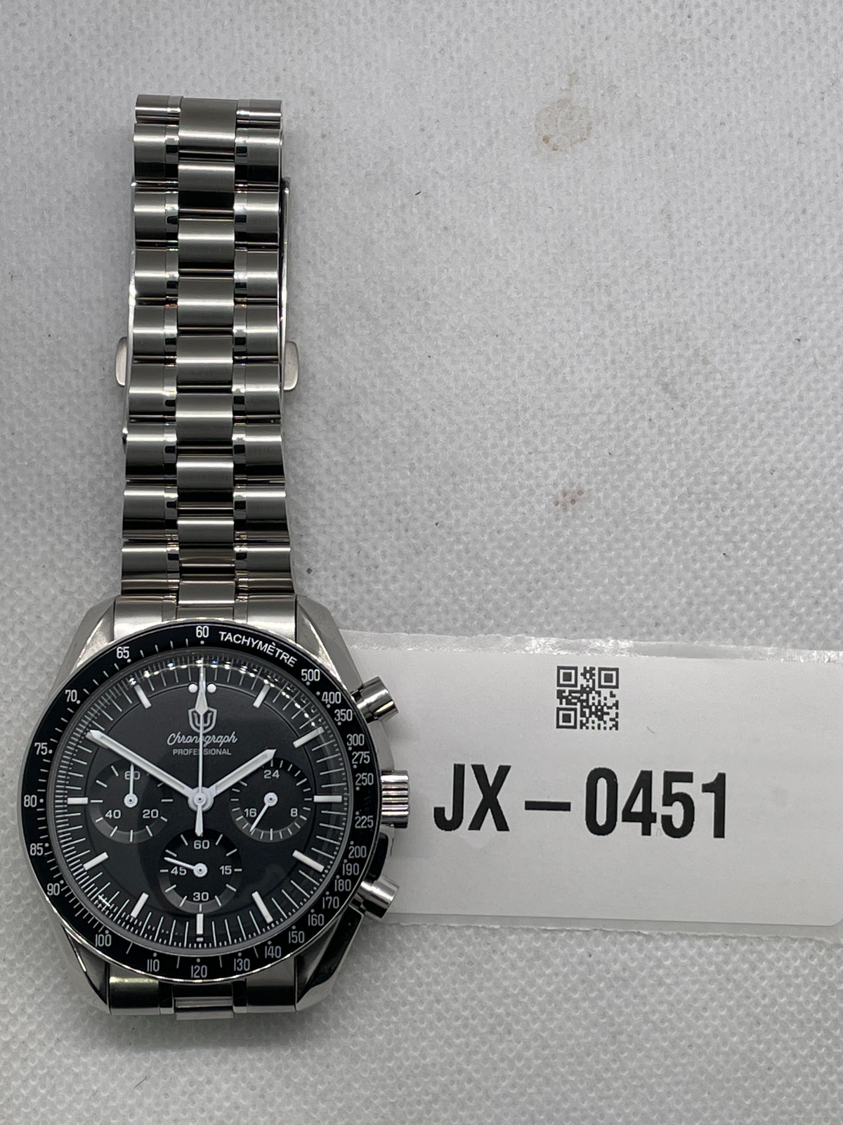US Pre-Owned Watchdives WD1863 39mm VK63 Chronograph Watch