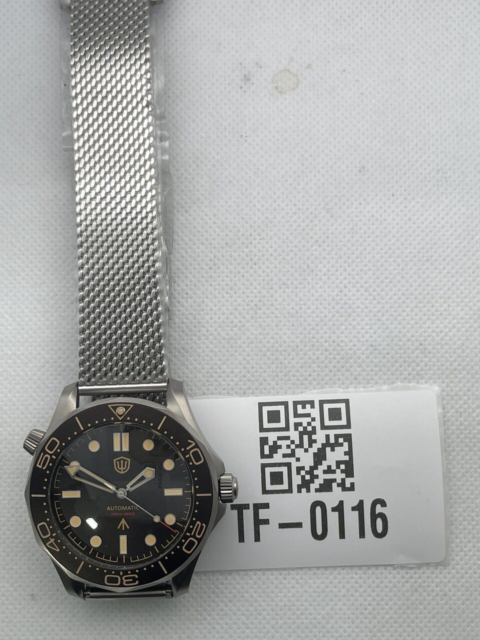 US Pre-Owned Watchdives WD007 V4 PT5000 42mm Titanium NTTD Dive Watch