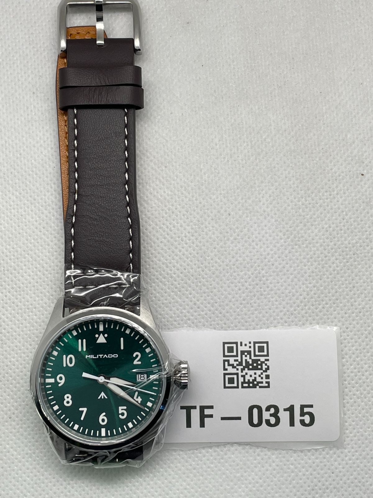 US Pre-Owned Militado ML21 37mm Sapphire Crystal Quartz Watch