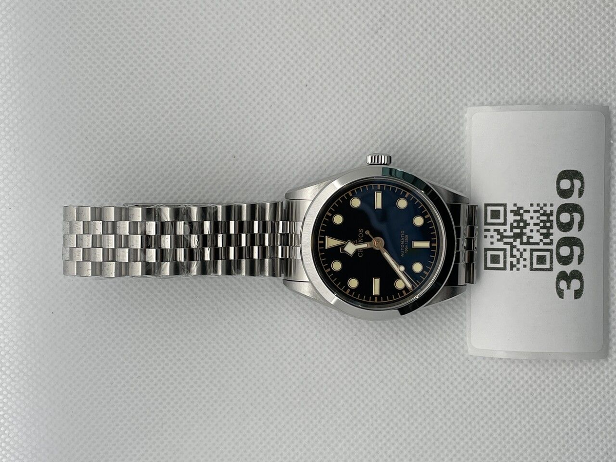 US Pre-Owned Cronos L6036 36mm PT5000 Snowflake Automatic Watch