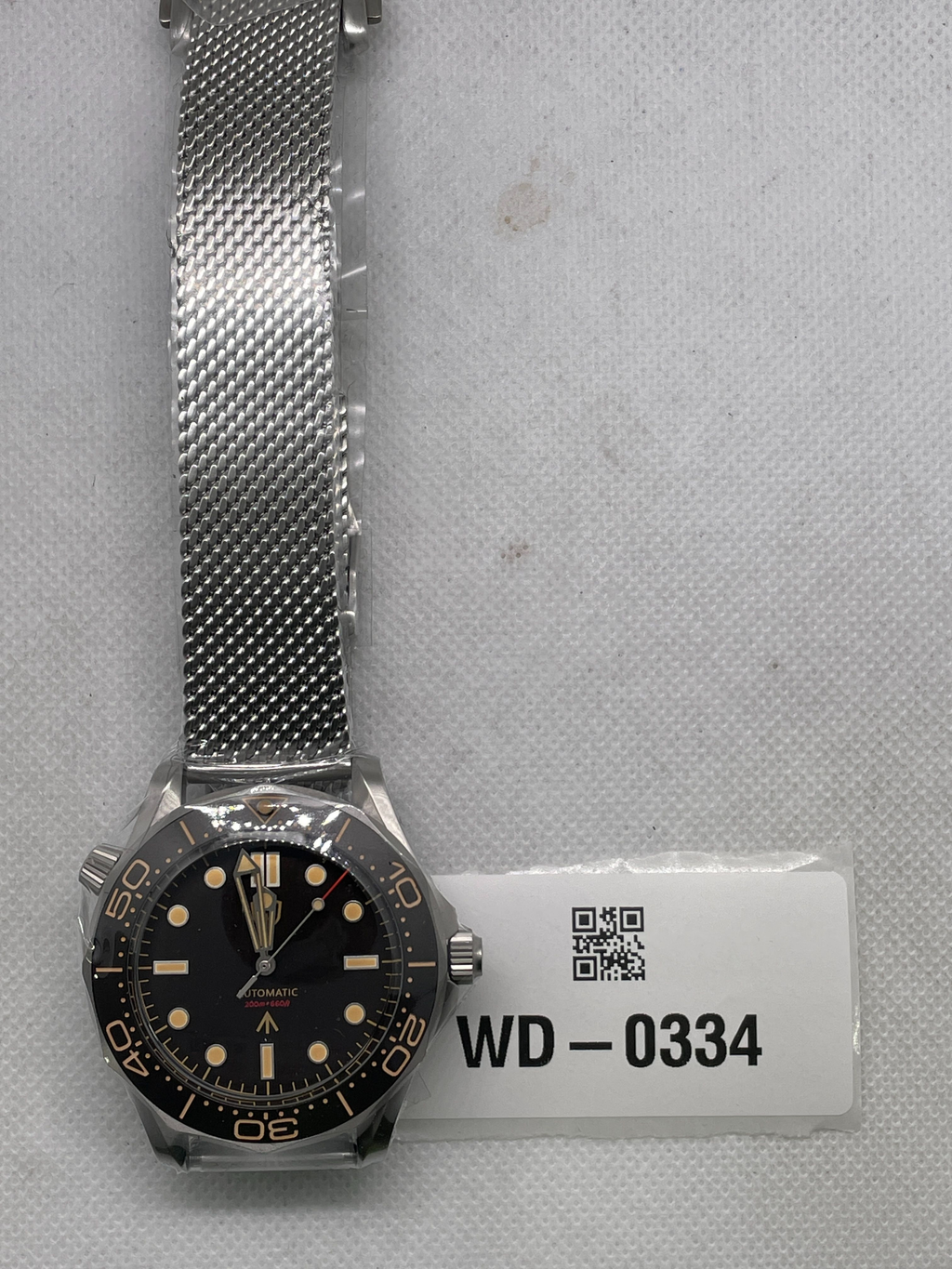 EU Pre-Owned Watchdives WD007 42mm Titanium NTTD Dive Watch