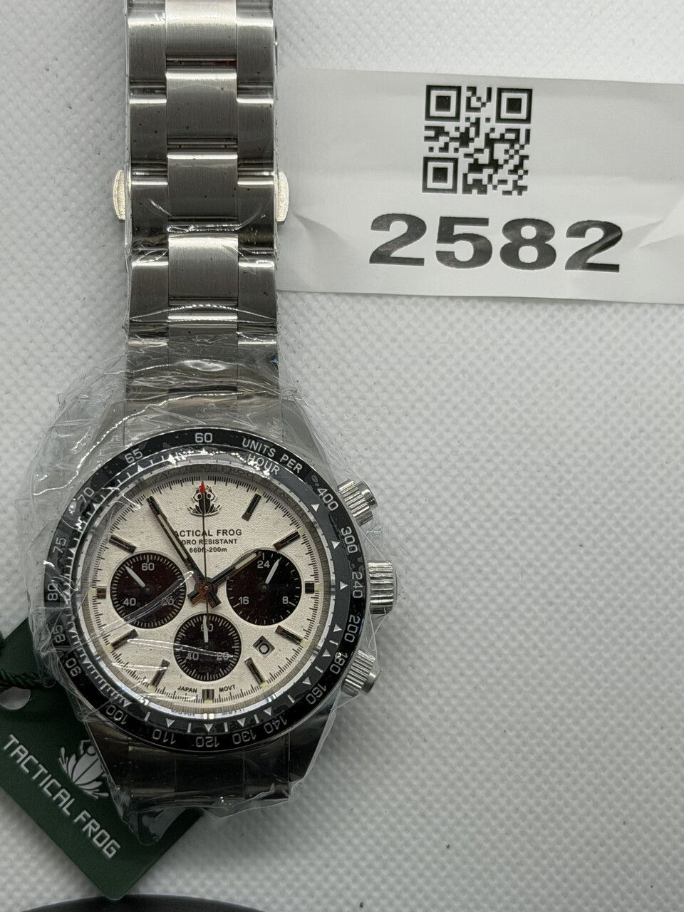US Pre-Owned Tactical Frog VS75 Solar Chronograph Watch