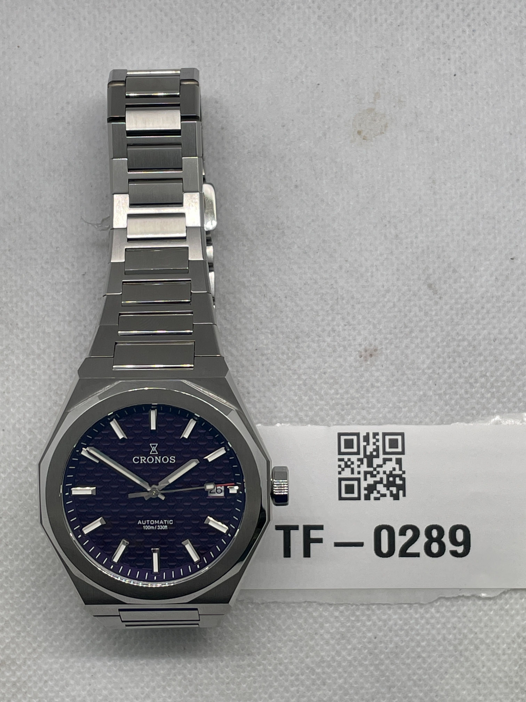 US Pre-Owned Cronos 39mm Skyline PT5000 Men Watch L6028 V2